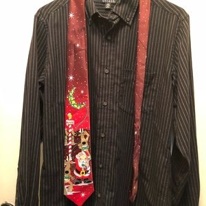 Christmas tie funny picture in new condition